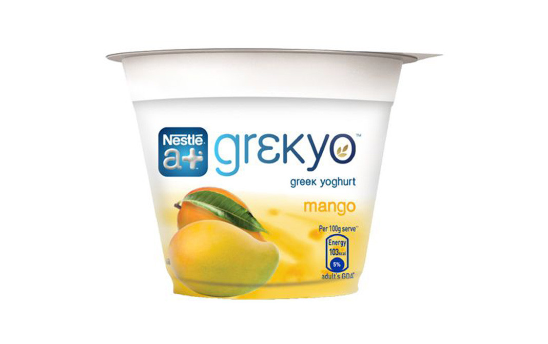 Nestle a+ Grekyo Greek Yoghurt Mango Cup 100 grams GoToChef